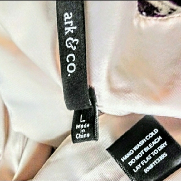 Ark & Co. Romper Size L Belted Cheveron Print - Picture 11 of 12